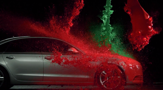Paint dropping on a car