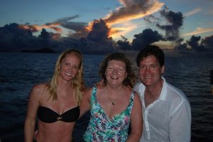 Tanya Streeter, Craig Leeson, Jo Ruxton