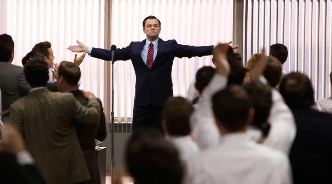 Leonardo DiCaprio in movie