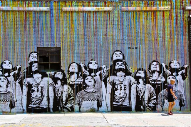 Icy and Sot street artwork