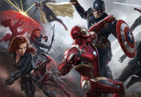Captain America Civil War art