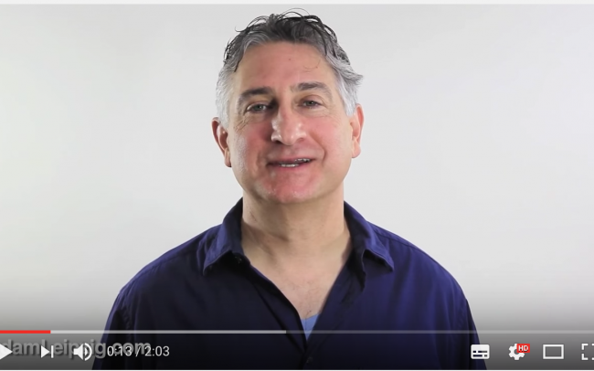 Adam Leipzig still from Youtube video