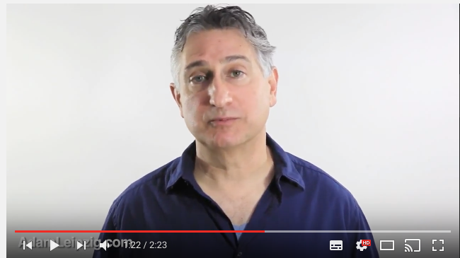 Adam Leipzig still from Youtube video