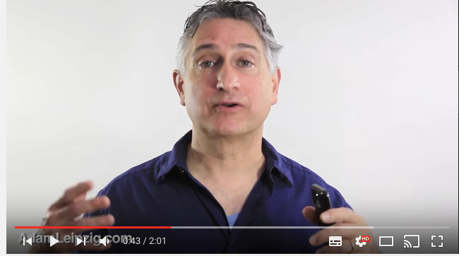 Adam Leipzig still from Youtube video